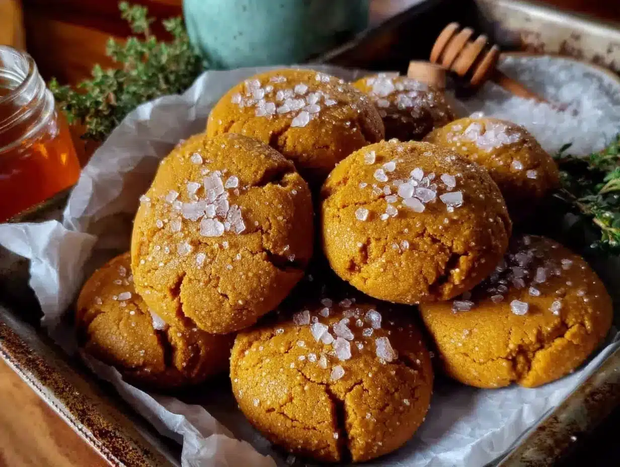 salted honey cookies preparation steps