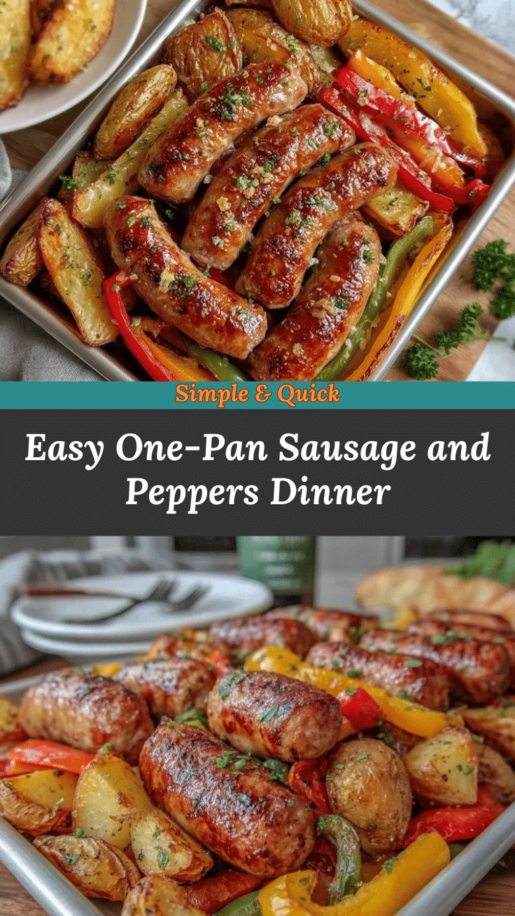 sheet pan sausage and peppers recipe