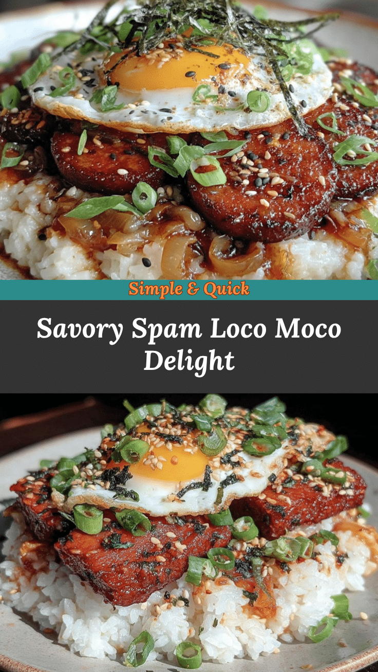 Spam Loco Moco recipe