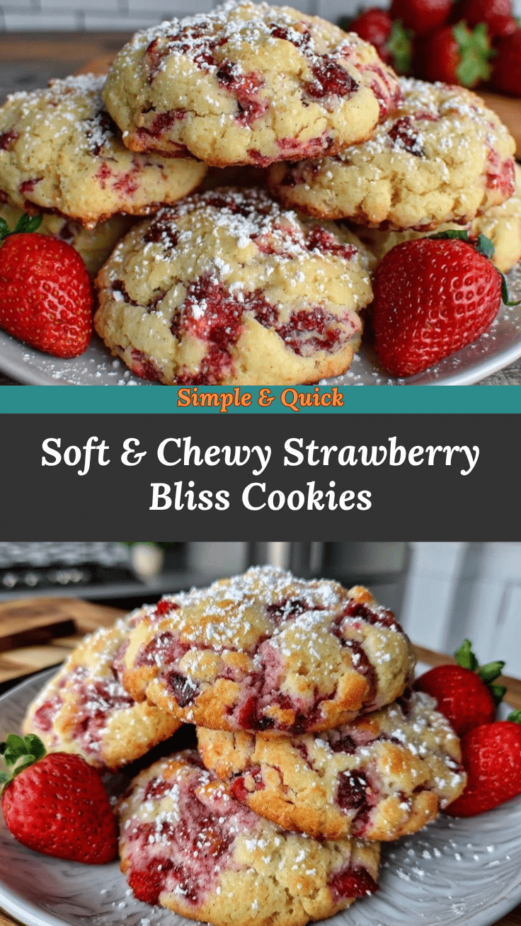 strawberry cookies recipe