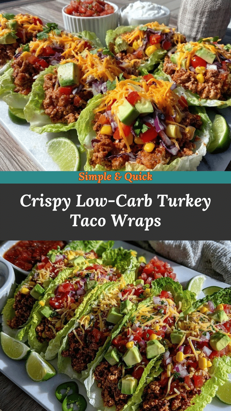 turkey taco lettuce wraps recipe