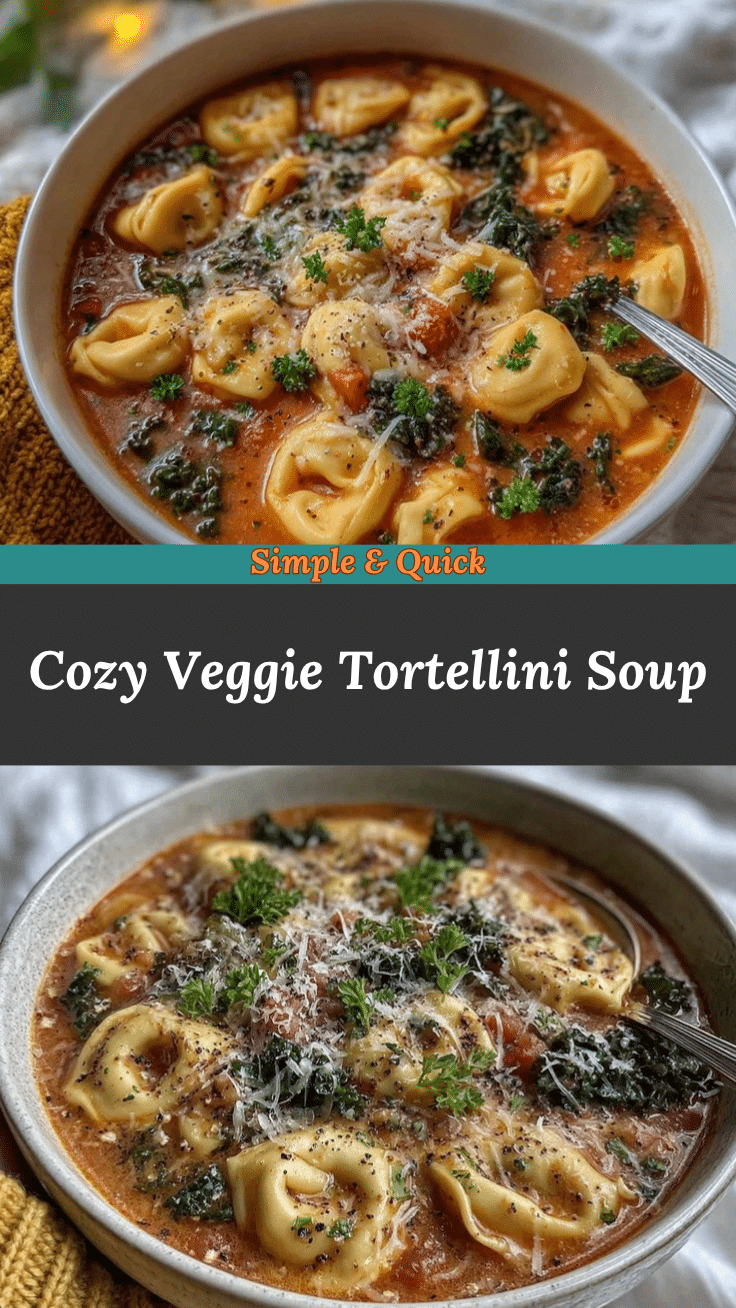 veggie tortellini soup recipe