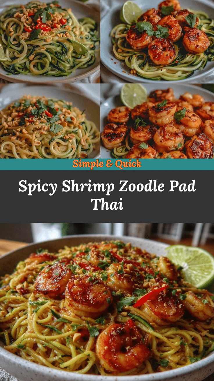 zucchini noodle pad Thai recipe