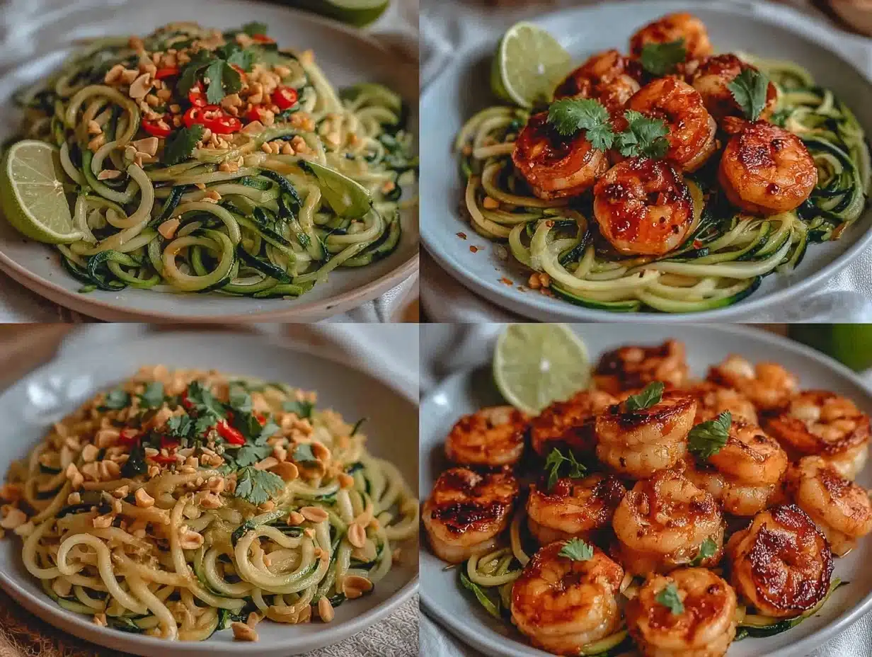 zucchini noodle pad Thai - featured image
