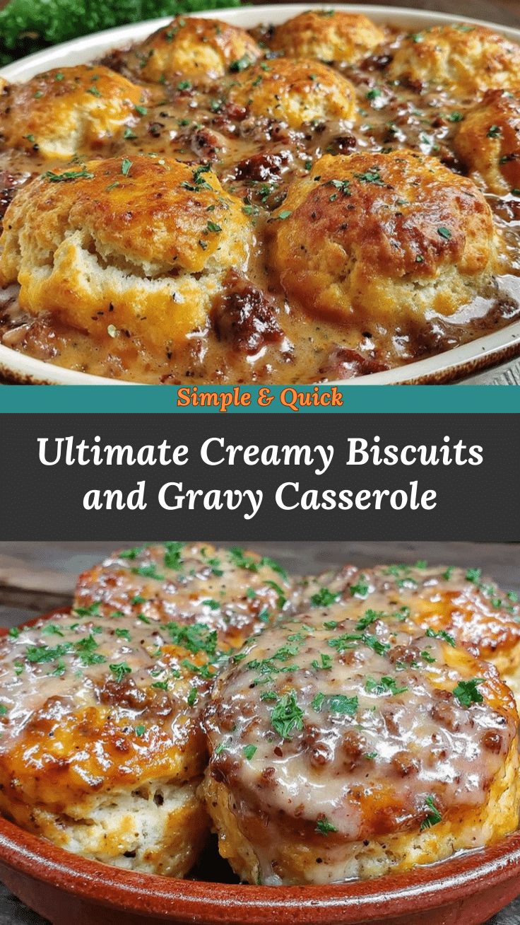 biscuits and gravy casserole recipe