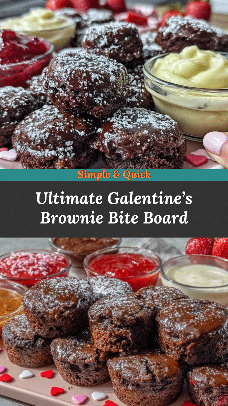 brownie bite board recipe