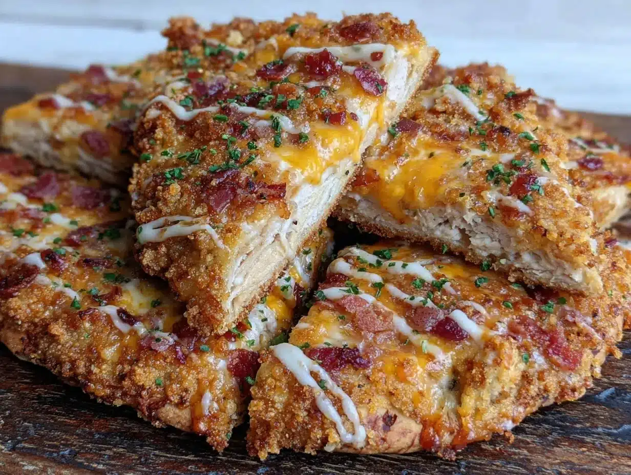 Buffalo Ranch Flatbread preparation steps