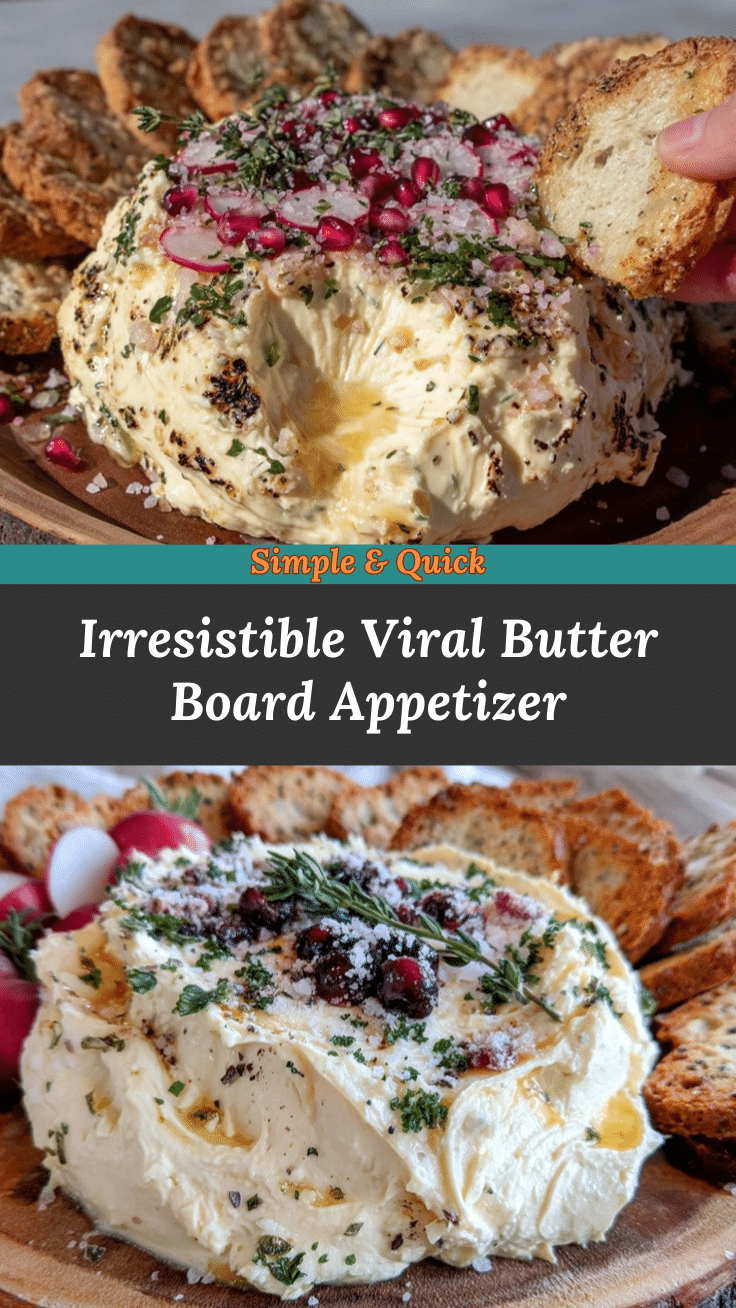 butter board appetizer recipe