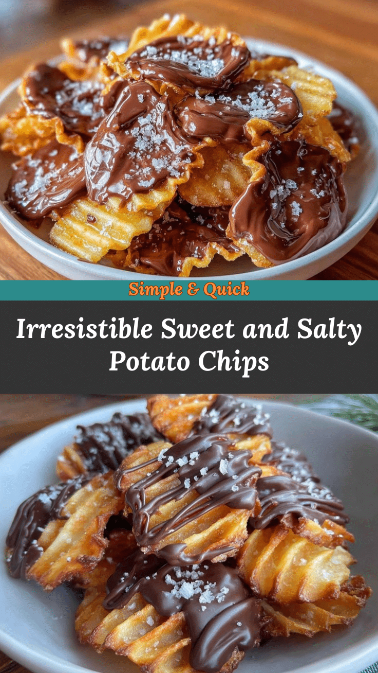 chocolate covered potato chips recipe
