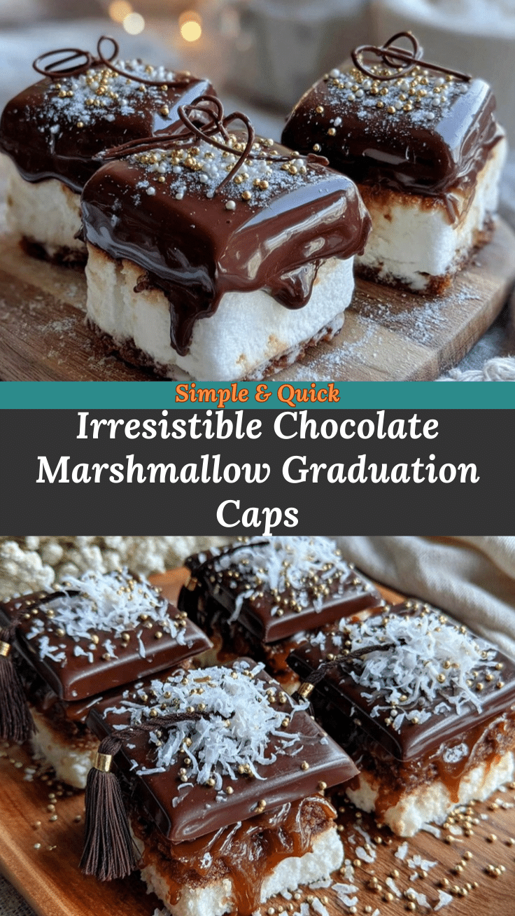 chocolate graduation caps recipe