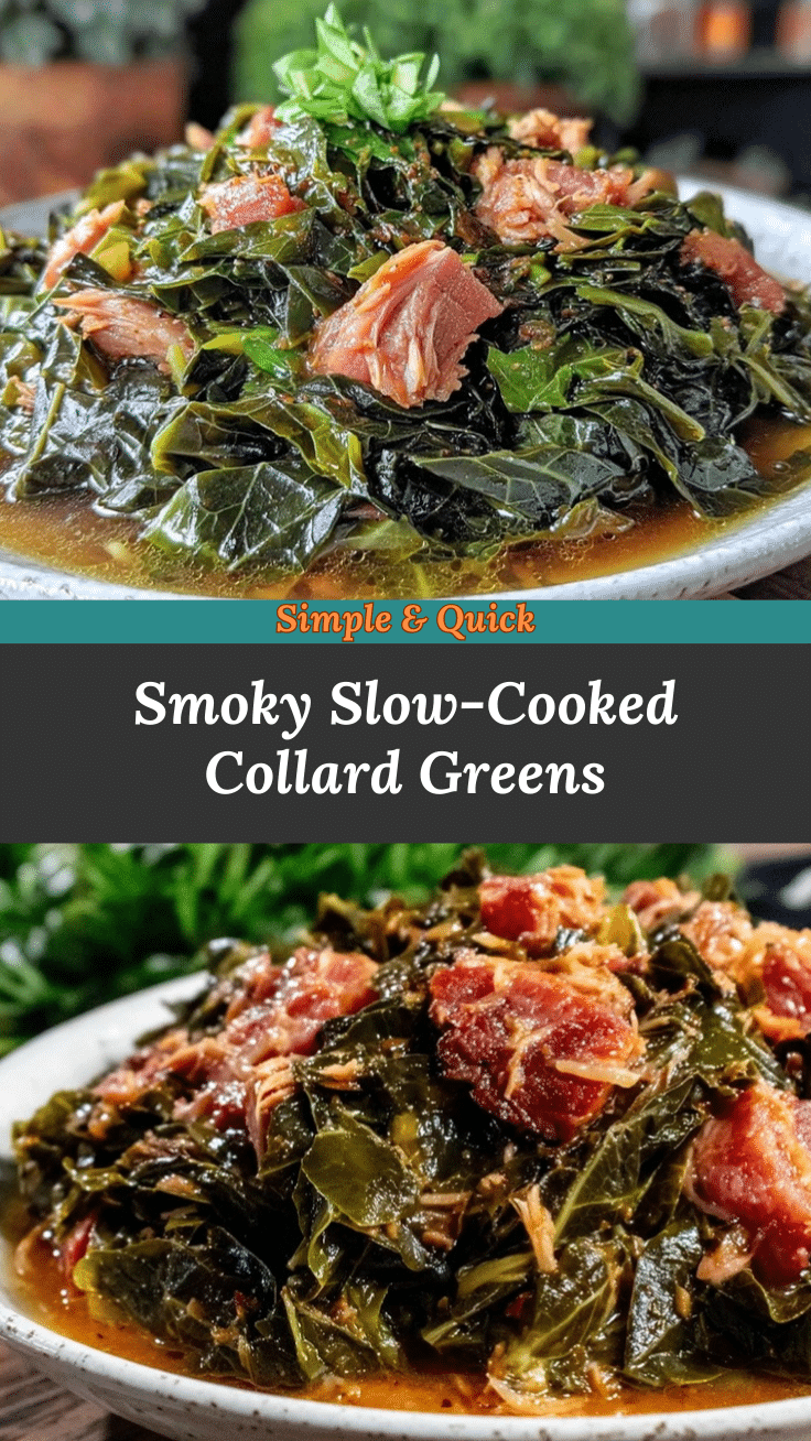 comforting collard greens with smoky smoked turkey recipe