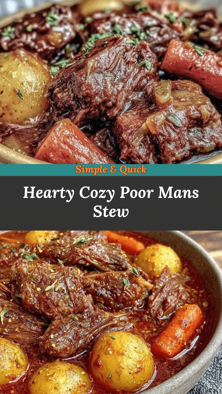 cozy poor mans stew recipe