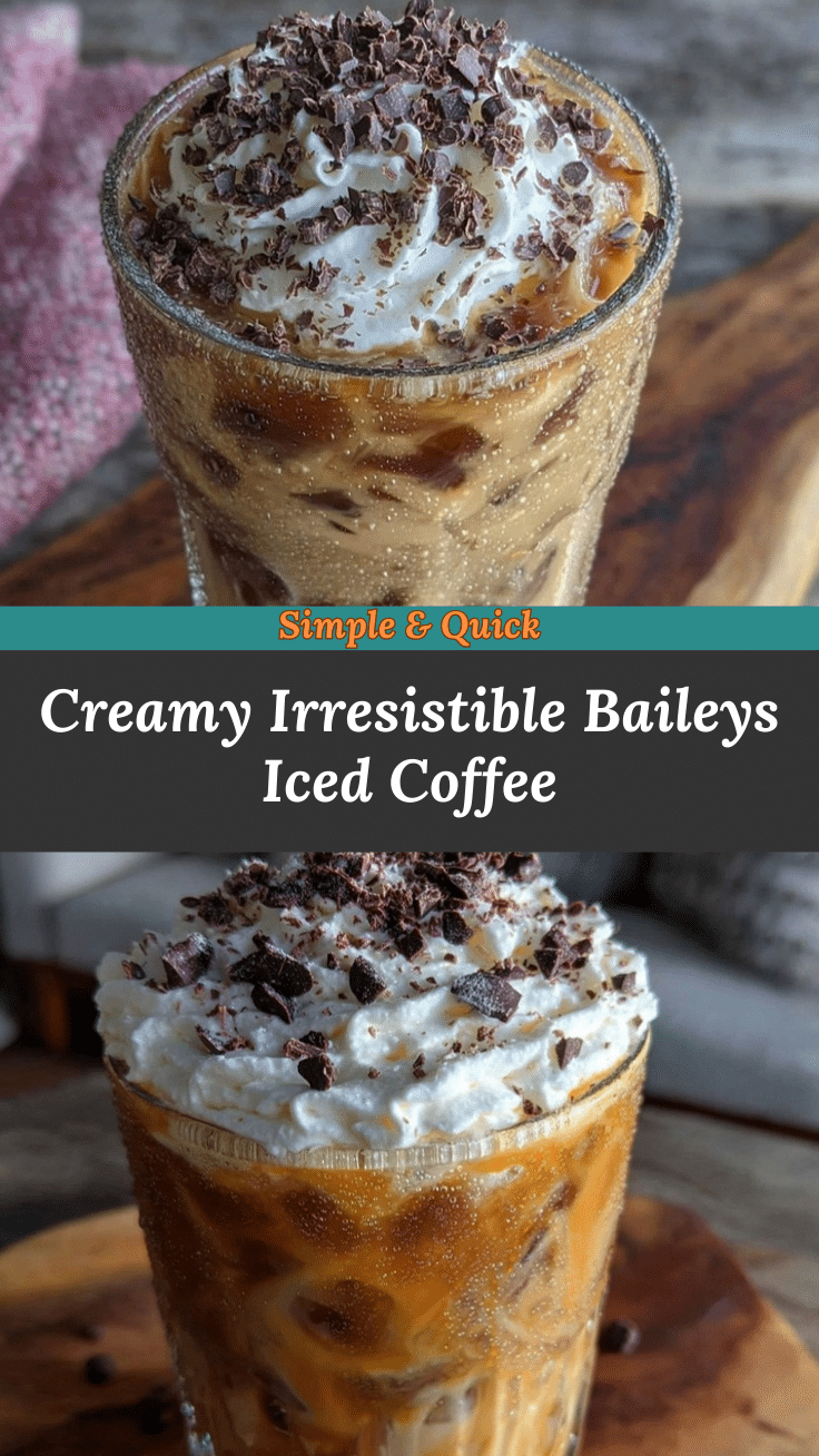 Creamy Baileys Iced Coffee recipe