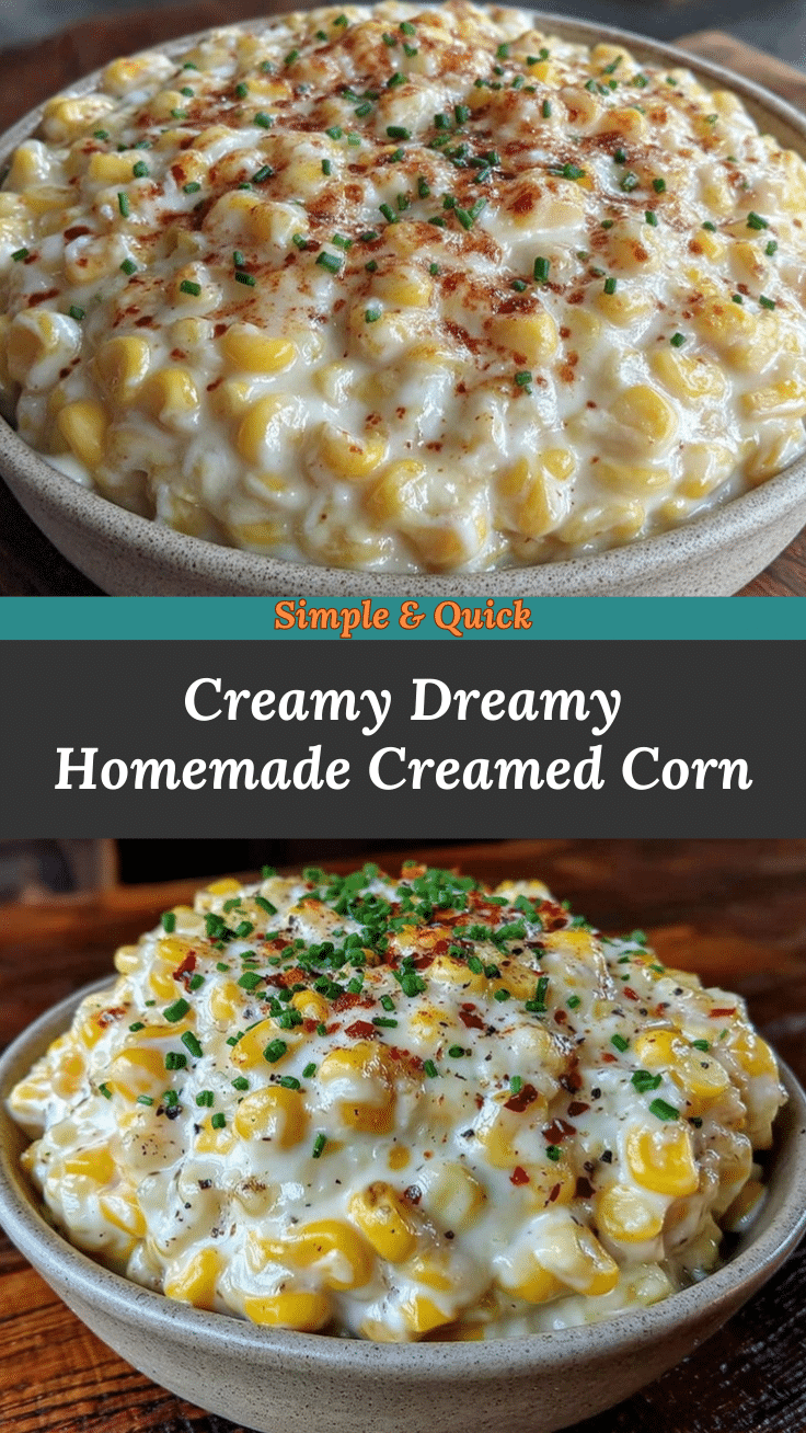 creamy homemade creamed corn recipe