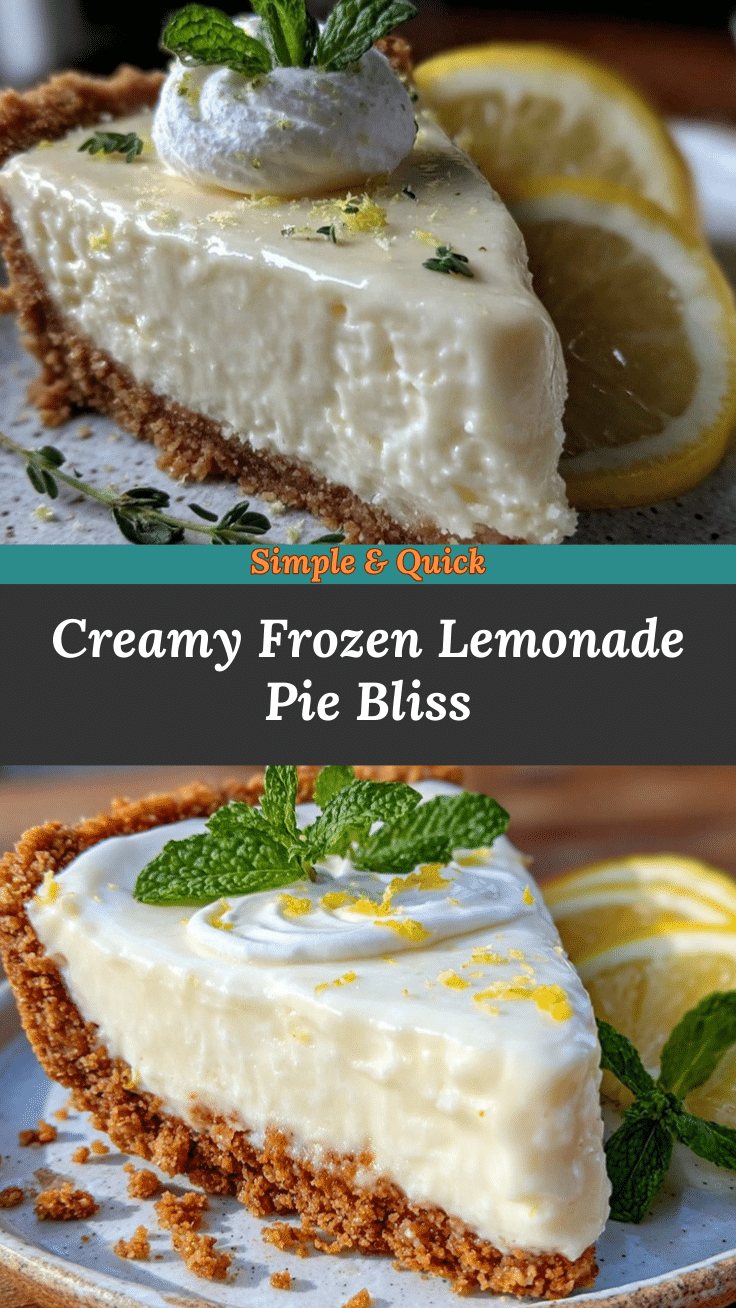 creamy lemonade pie recipe