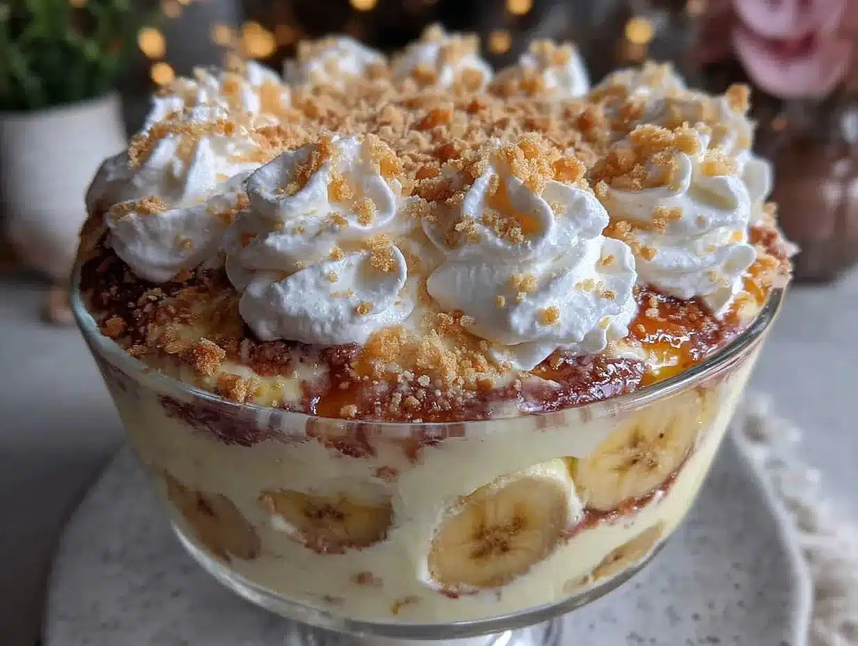Creamy Southern Banana Pudding preparation steps