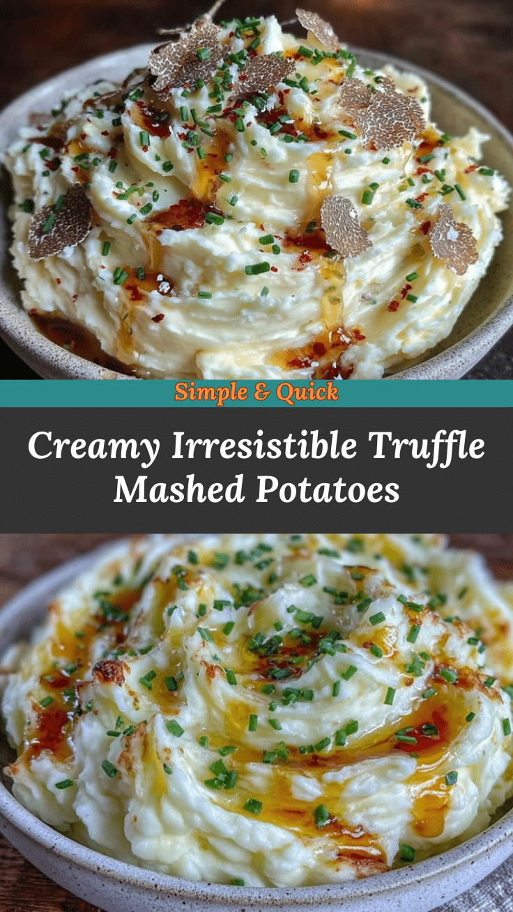 creamy truffle mashed potatoes recipe