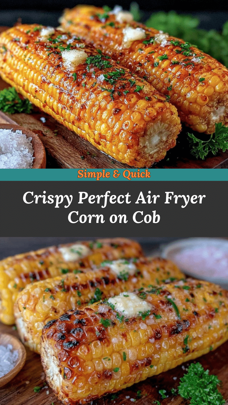 crispy air fryer corn on the cob recipe