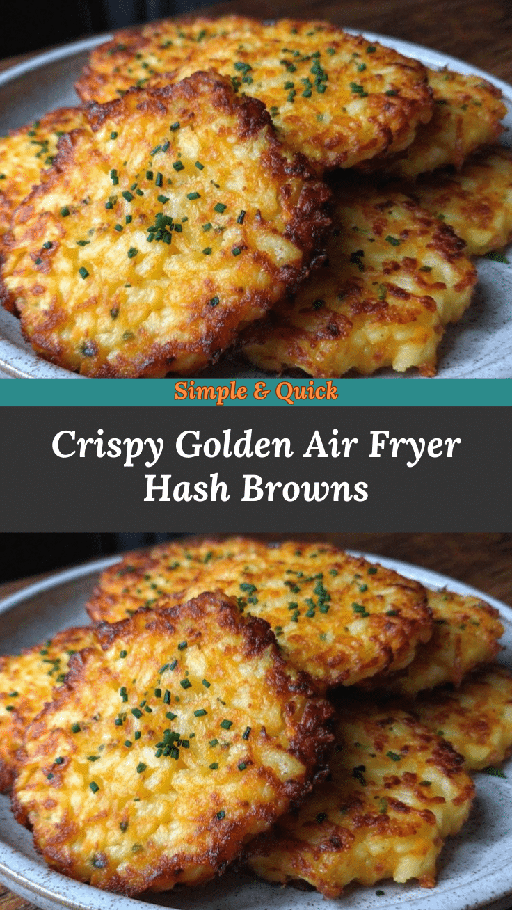 crispy air fryer hash browns recipe