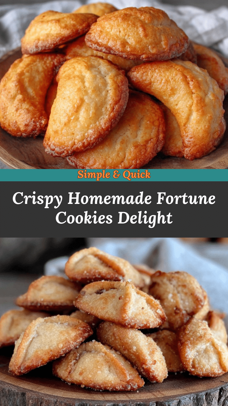 crispy homemade fortune cookies recipe