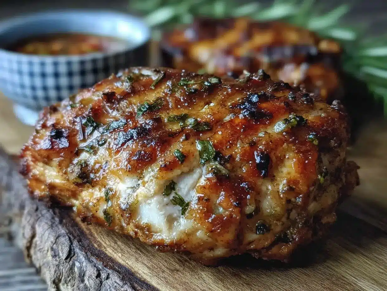 crispy juicy air fryer chicken breast recipe preparation steps