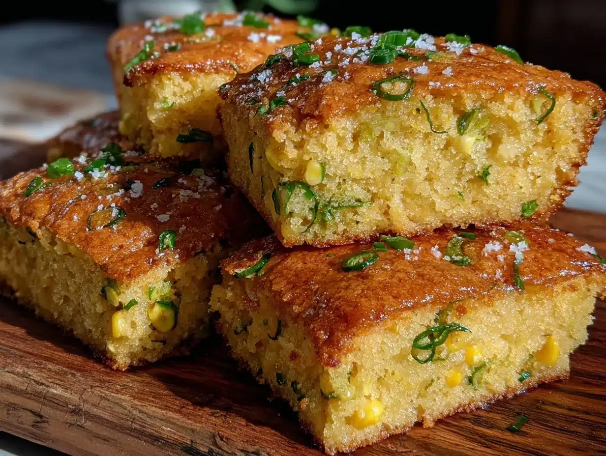 crispy lucky cornbread preparation steps