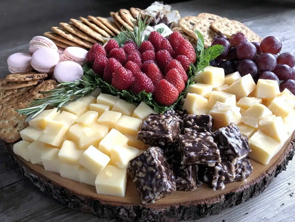Cupid Cheese and Fruit Board preparation steps