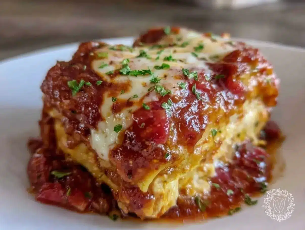 easy cheesy crockpot no-boil lasagna preparation steps