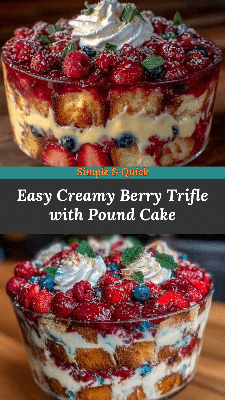 easy creamy berry trifle recipe