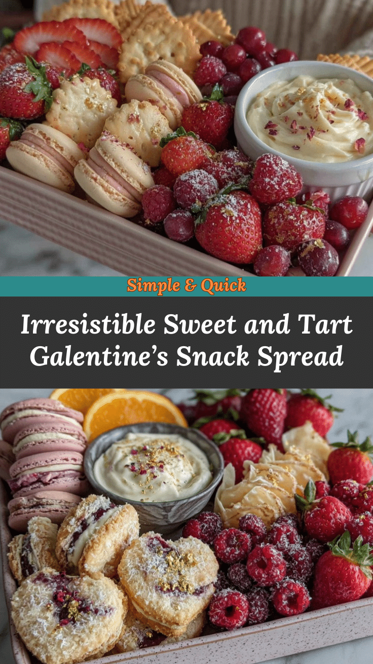 Galentine’s snack spread recipe