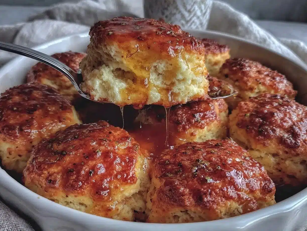 hot honey butter biscuits preparation steps