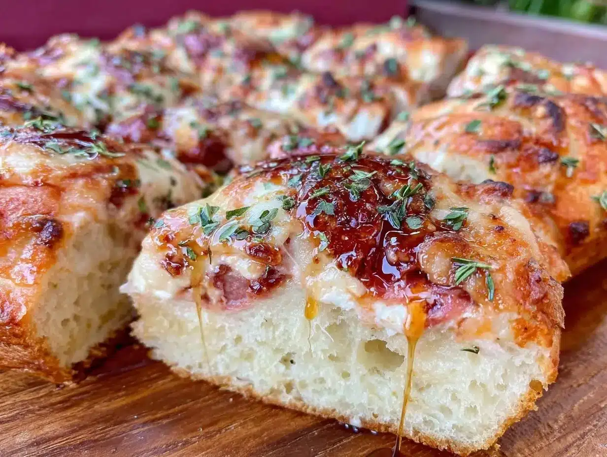 hot honey pizza preparation steps