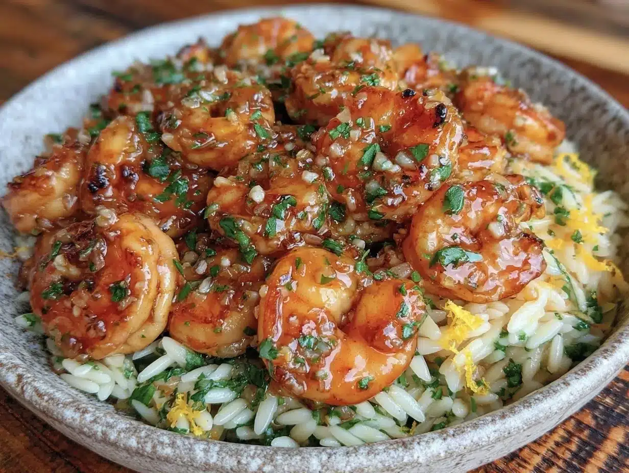 lemon garlic shrimp preparation steps