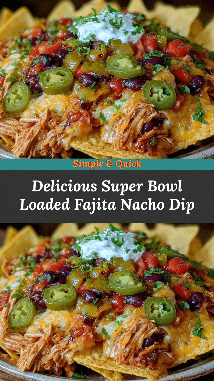 loaded fajita nacho dip recipe