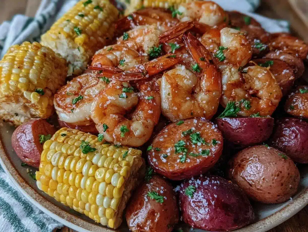 Low Country Shrimp Boil preparation steps