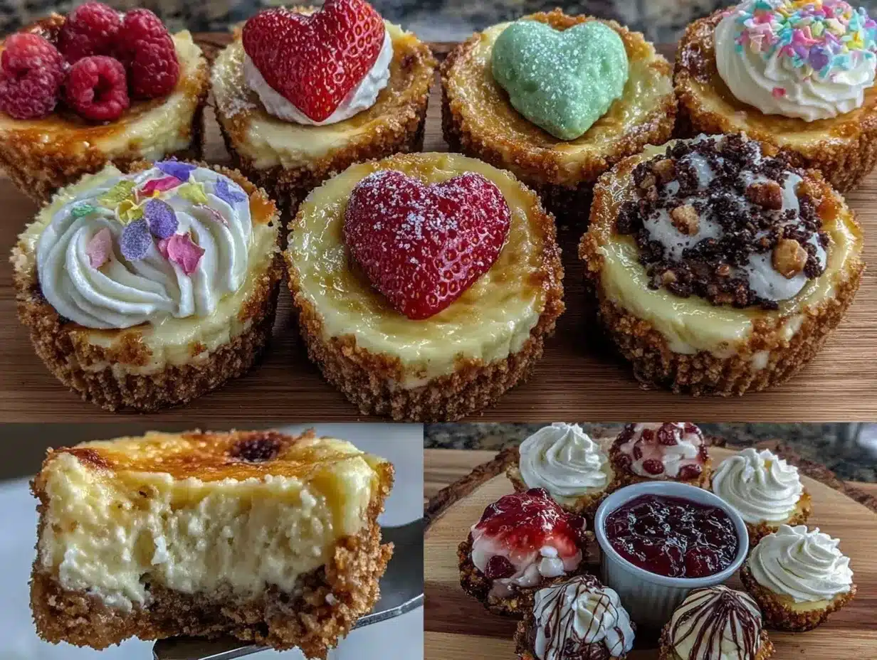 Mini Cheesecake Shooting Board preparation steps