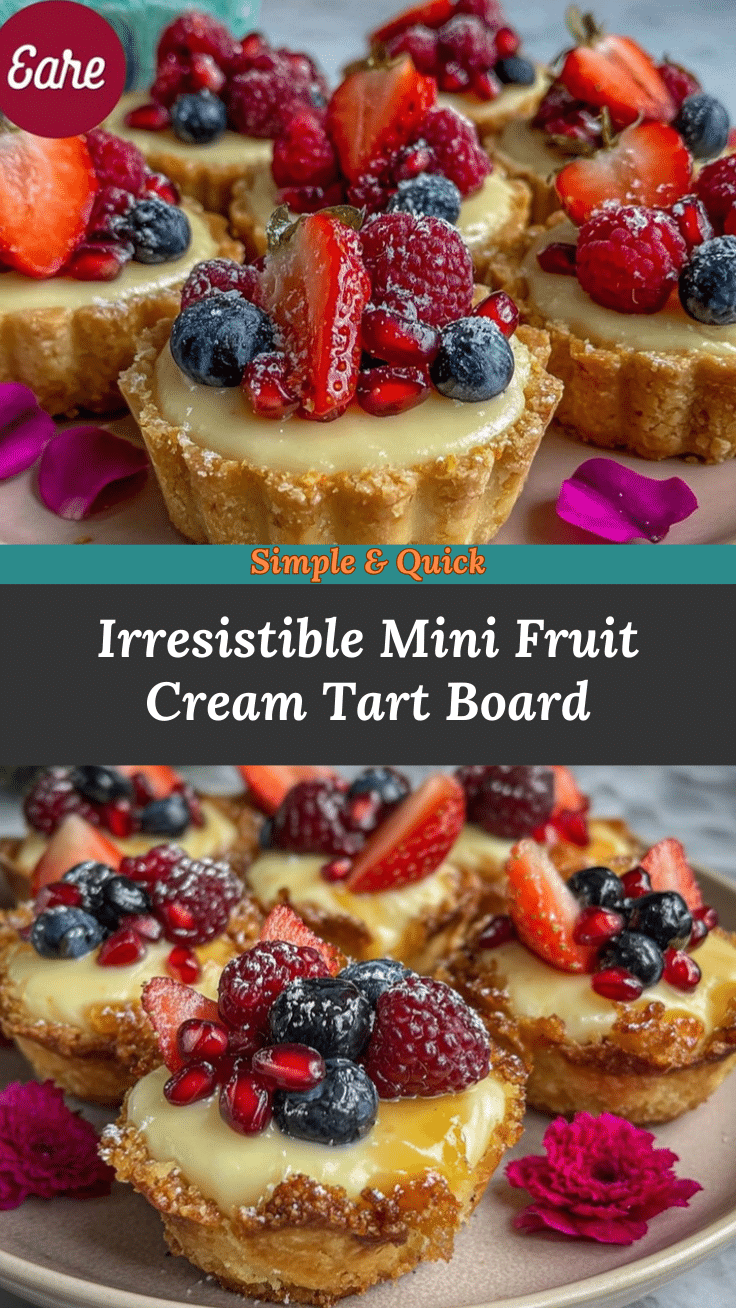 mini fruit tart board recipe