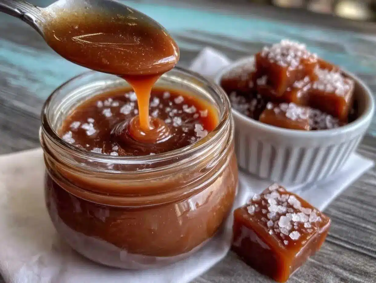miso caramel sauce preparation steps