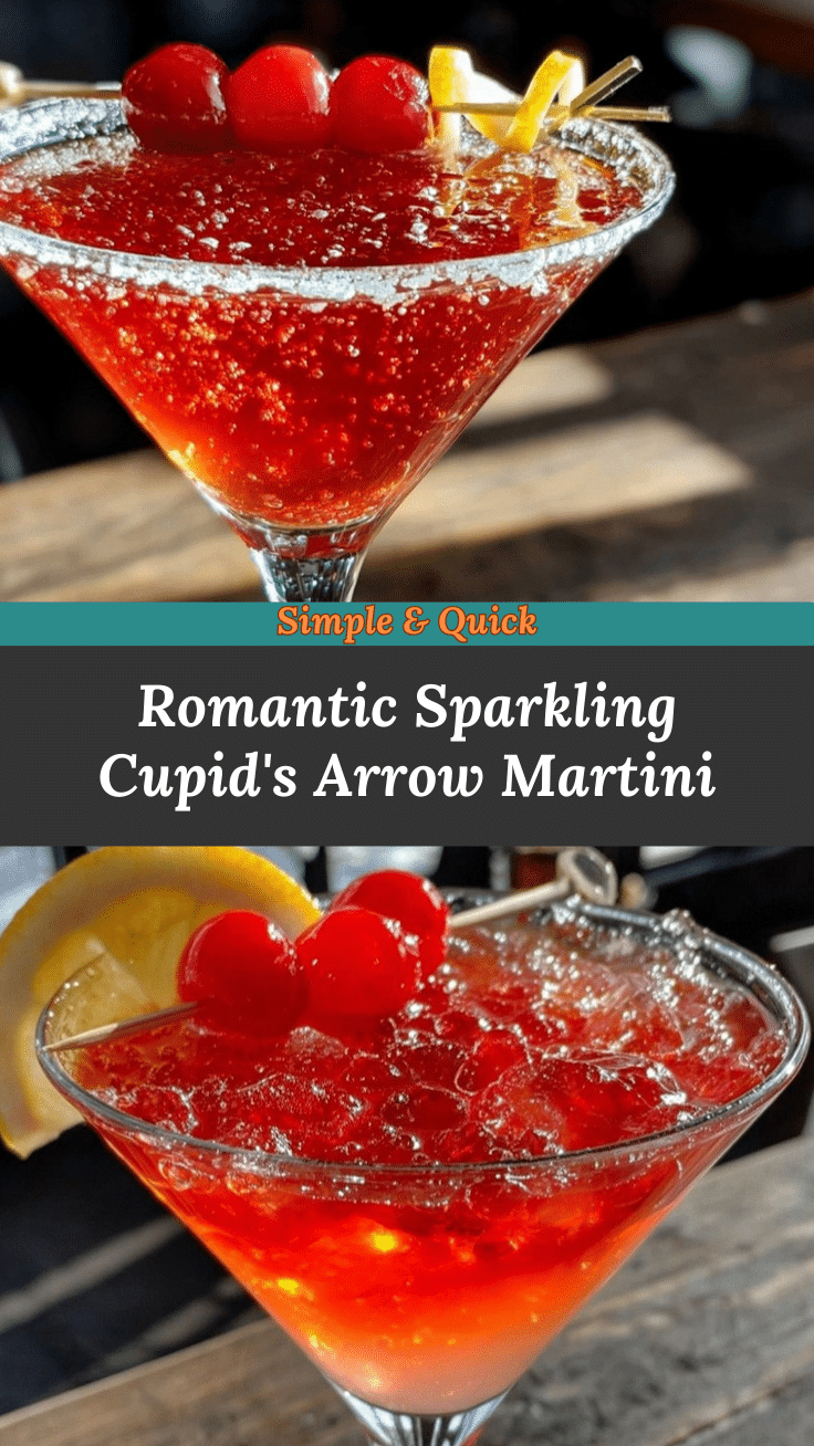 Perfect Cupids Arrow Martini Recipe recipe