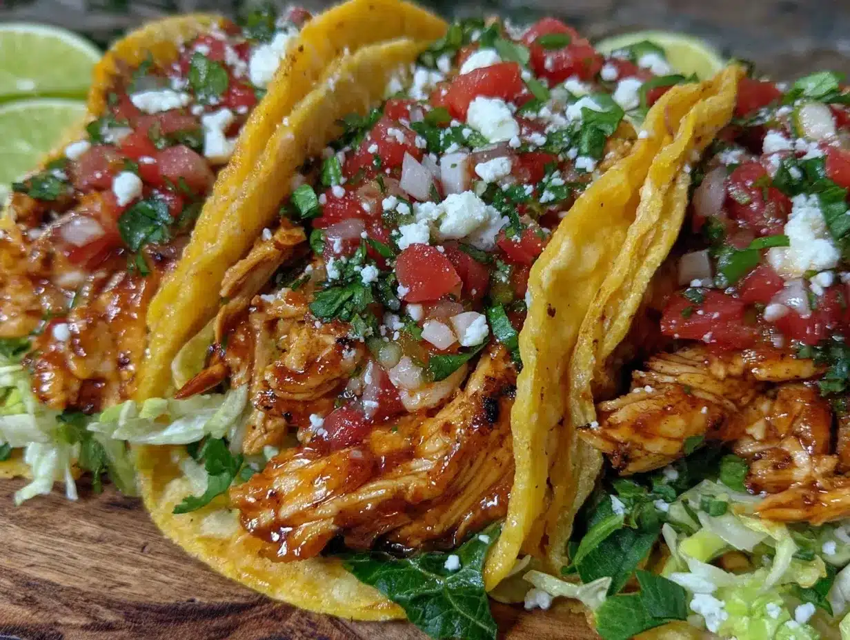 quick flavorful chicken tacos preparation steps