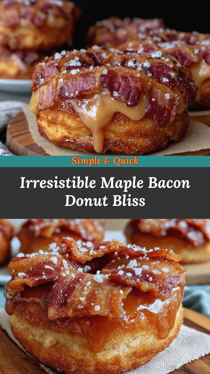 savory maple bacon donut recipe