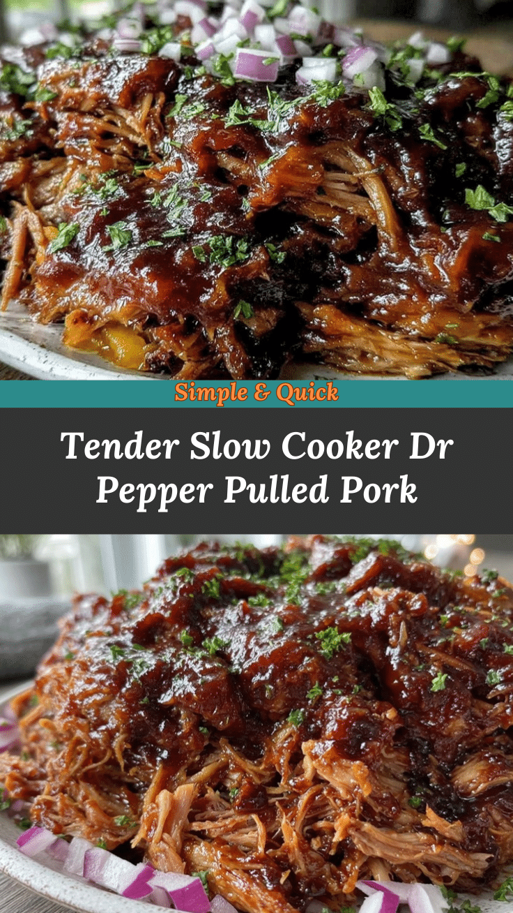 slow cooker dr pepper pulled pork recipe