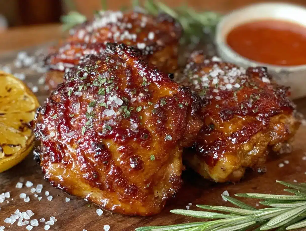 smoked chicken thighs preparation steps