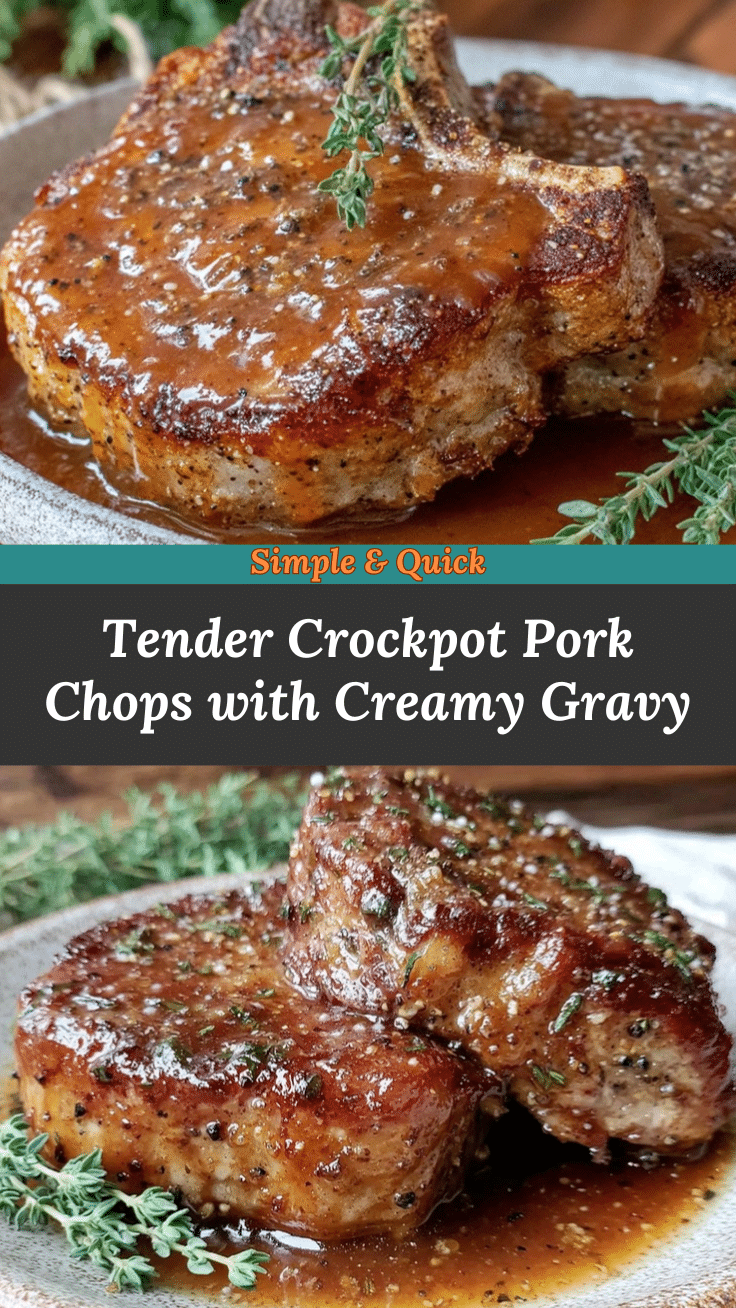 tender crockpot pork chops recipe