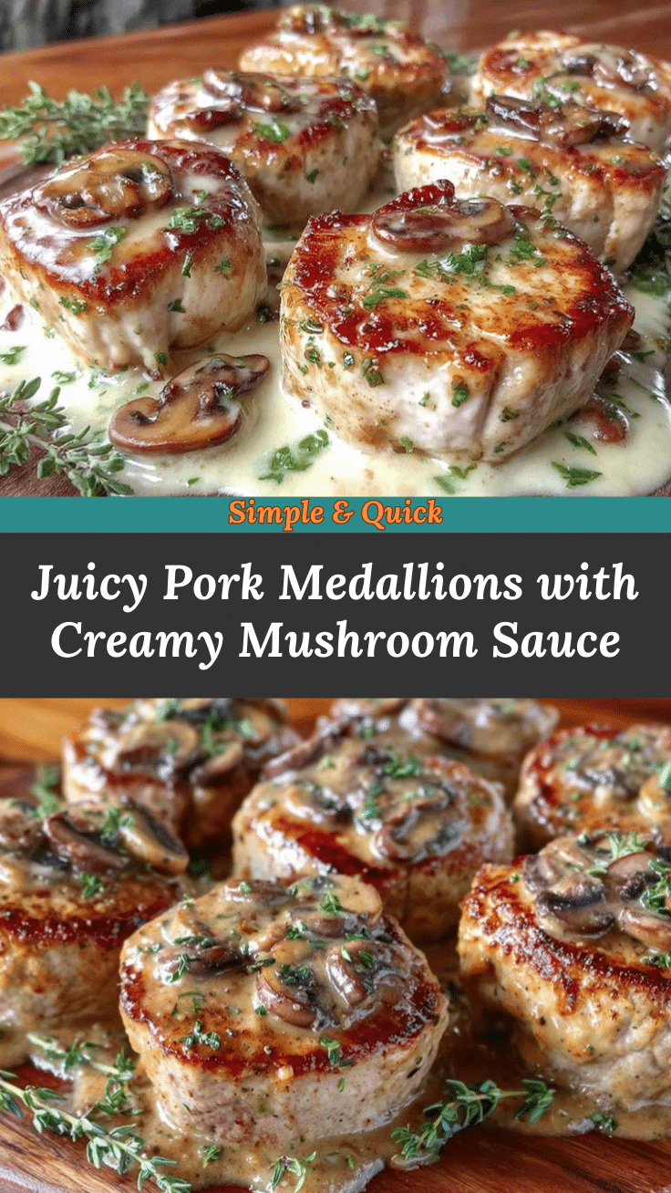 tender pork medallions recipe recipe