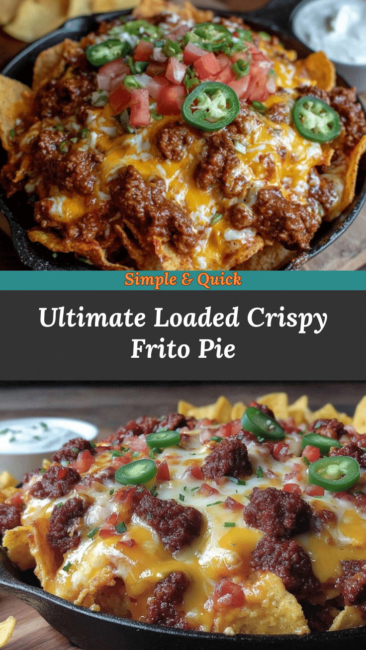 ultimate crispy loaded frito pie recipe