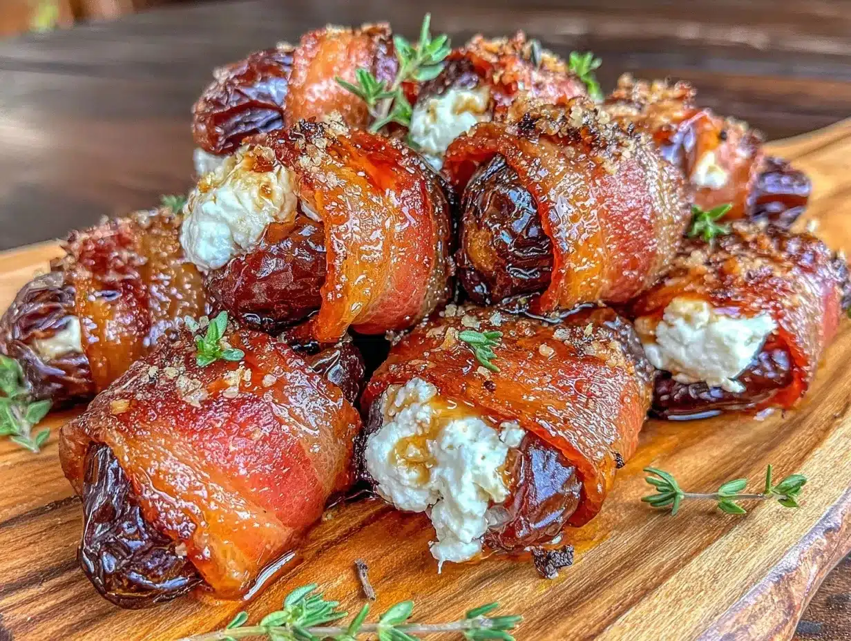 bacon-wrapped dates preparation steps