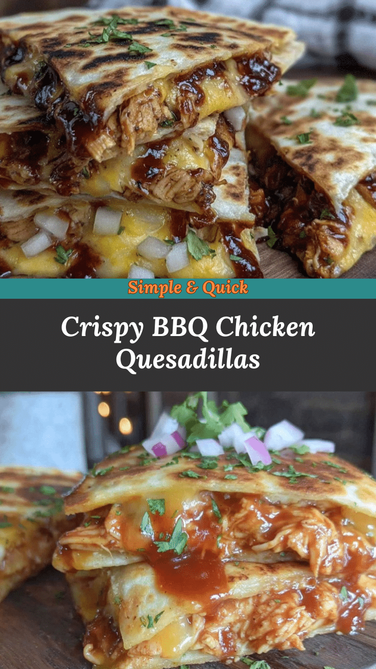 BBQ chicken quesadillas recipe