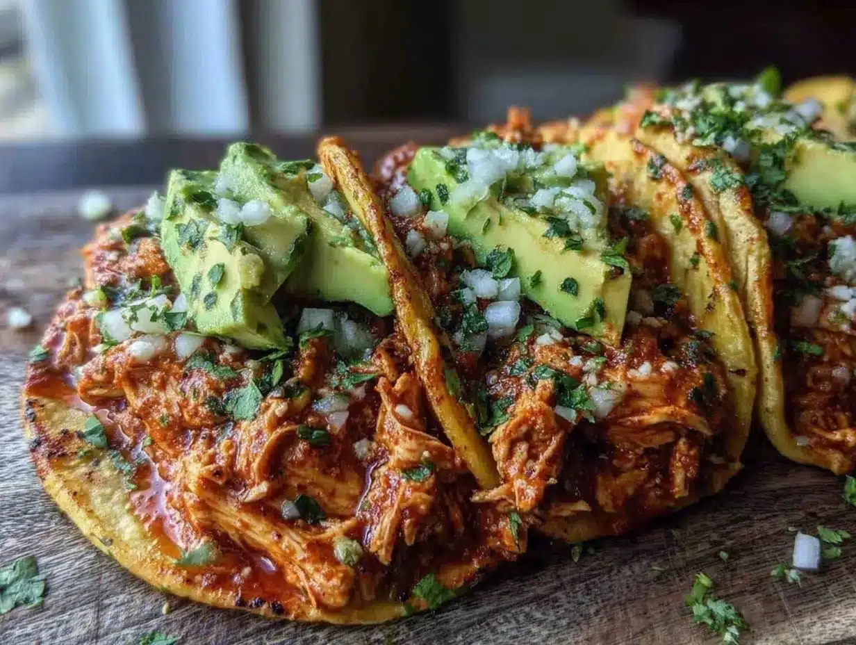 chicken tinga tacos preparation steps