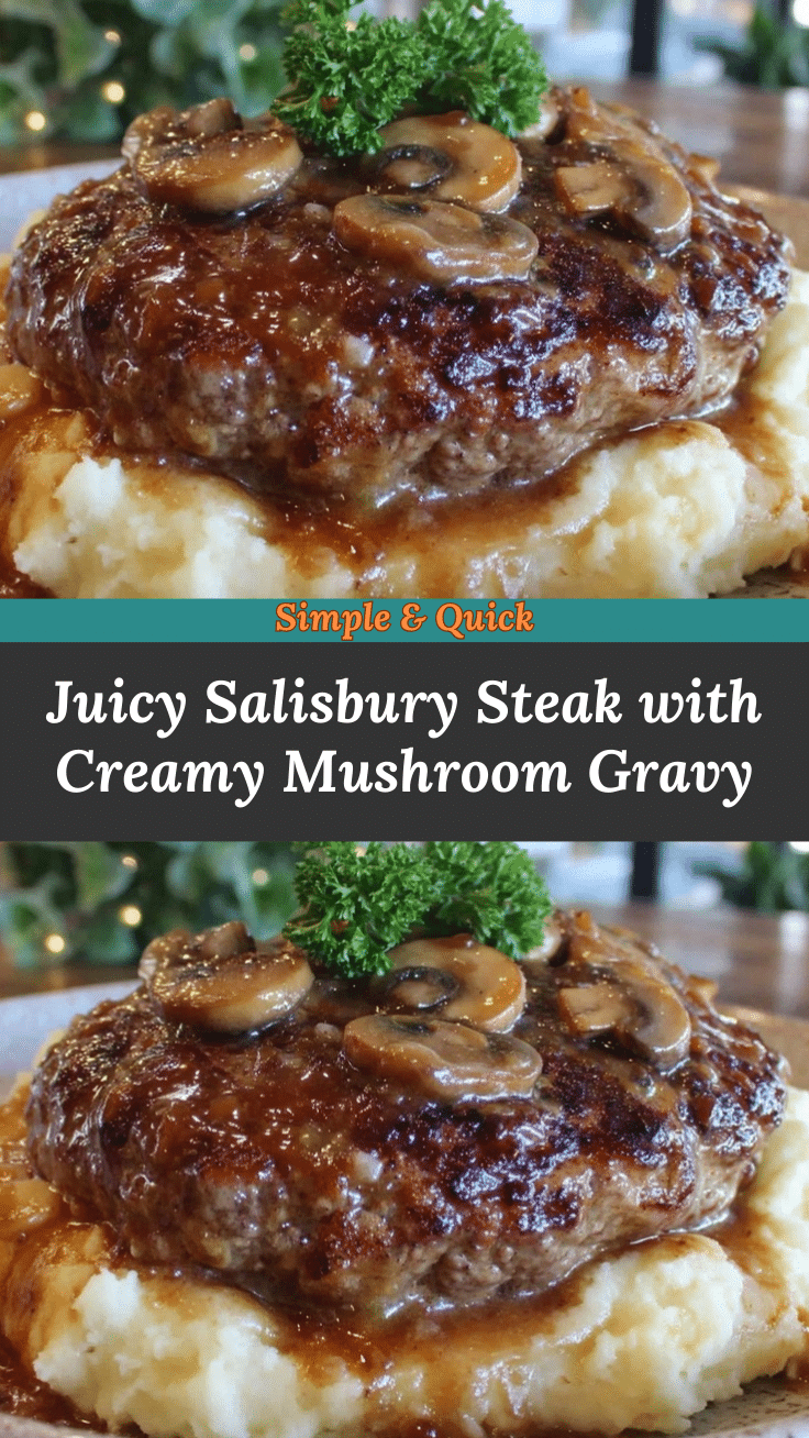 comforting salisbury steak recipe